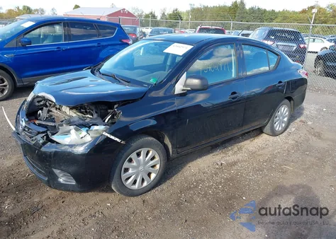 2014 Nissan Versa 1.6 S из США, поврежденный, VIN 3N1CN7AP3EL864363